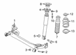 Diagram for Nissan Versa Shock And Strut Mount - 55320-9VB0A