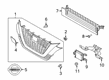 Diagram for Nissan Altima Grille - 62330-6CA0C