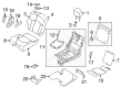 Diagram for 2023 Nissan Armada Seat Cushion - 88361-6JL2A