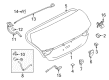 Diagram for Nissan Maxima Weather Strip - 84830-9DL0A