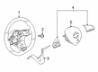 Diagram for Nissan Kicks Steering Wheel - 48430-5RW2C