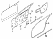 Diagram for 2021 Nissan Altima Door Seal - 80838-6CA0C