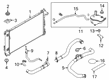 Diagram for 2022 Nissan Altima Radiator - 21460-6CB0C