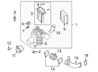 Diagram for Nissan GT-R Engine Control Module - 23710-6HT2C