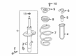 Diagram for 2024 Nissan Altima Coil Springs - 54010-6CA0B