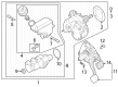 Diagram for Nissan ARIYA Brake Booster - 46007-5MS2B