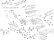 Diagram for 2024 Nissan Pathfinder Engine Mount - 11210-6SA0A