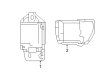 Diagram for 2022 Nissan Titan Parking Assist Distance Sensor - 284K0-9FV1A