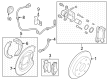 Diagram for Nissan Frontier Parking Brake Cable - 36402-9BU0A