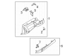 Diagram for Nissan Glove Box - 68520-6RR0A