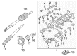 Diagram for Nissan Steering Shaft - 48080-1ZR0B