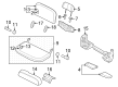 Diagram for Nissan Frontier Seat Cover - 88274-9BU1A