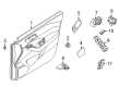 Diagram for Nissan Rogue Power Window Switch - 25401-6RE0C