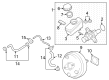 Diagram for Nissan Z Clutch Slave Repair Kit - 30620-6GP0B