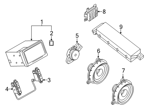 25920-3NA0A Genuine Nissan #259203NA0A Sd Card: Map