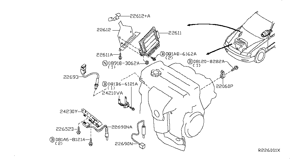 2008 Nissan Quest Engine Control Module - Nissan Parts Deal