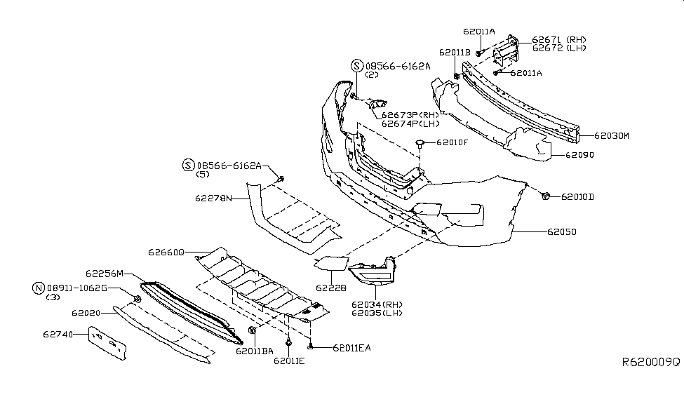 62090-6FL0A - Genuine Nissan Parts