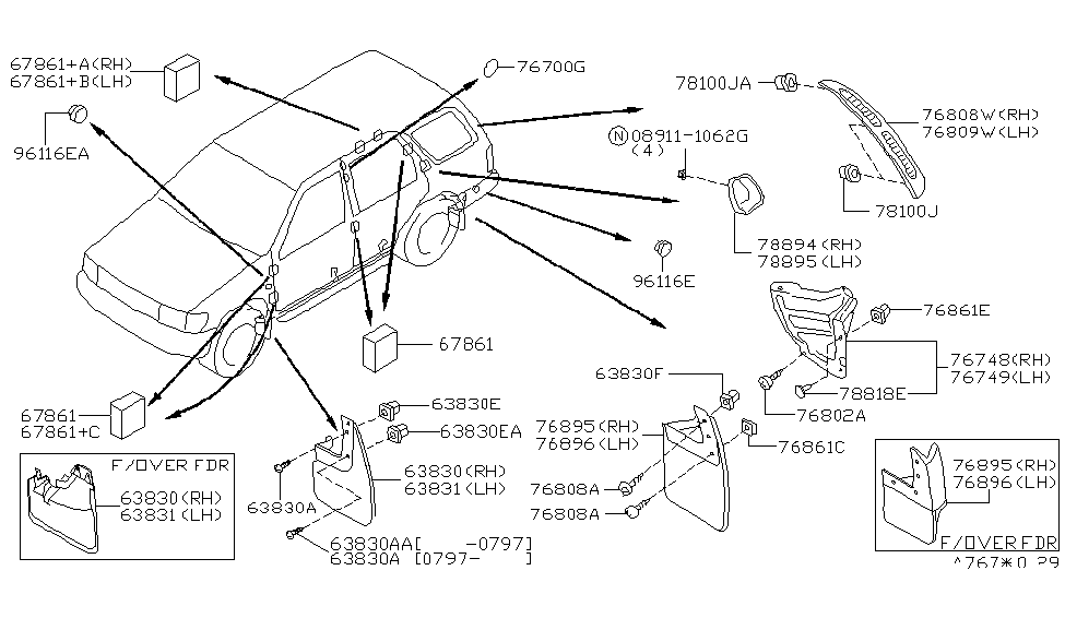 [DIAGRAM] 2001 Nissan Pathfinder Parts Diagram