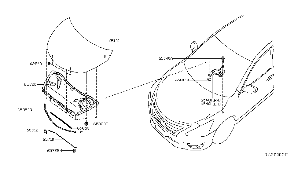 2015-Nissan-Altima-Sedan-Hood-Panel,Hinge-&-Fitting