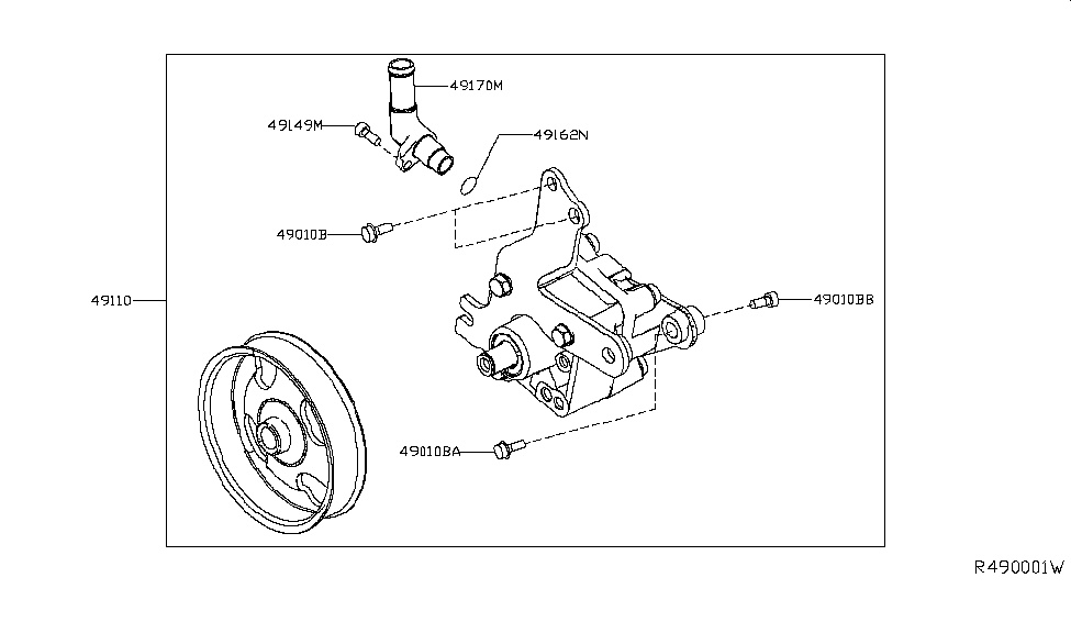 2009 Nissan Maxima Power Steering Pump Nissan Parts Deal