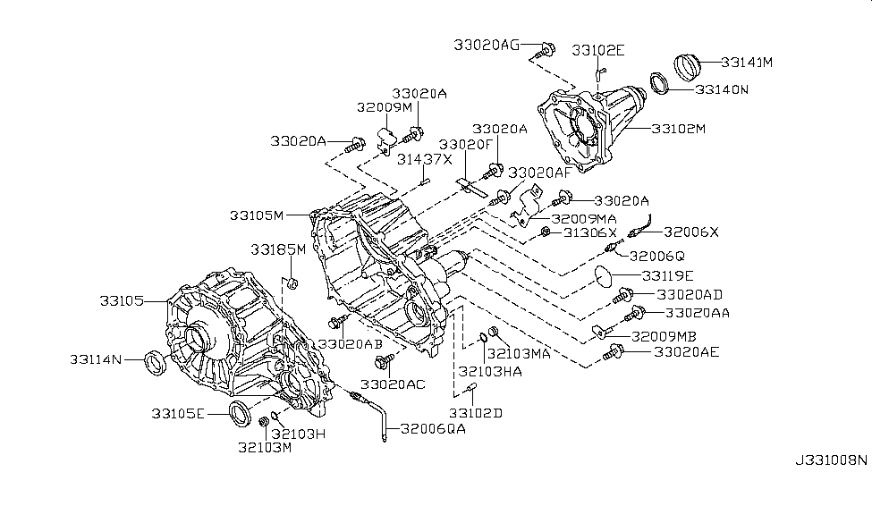 2010 Nissan Armada Transfer Case - Nissan Parts Deal