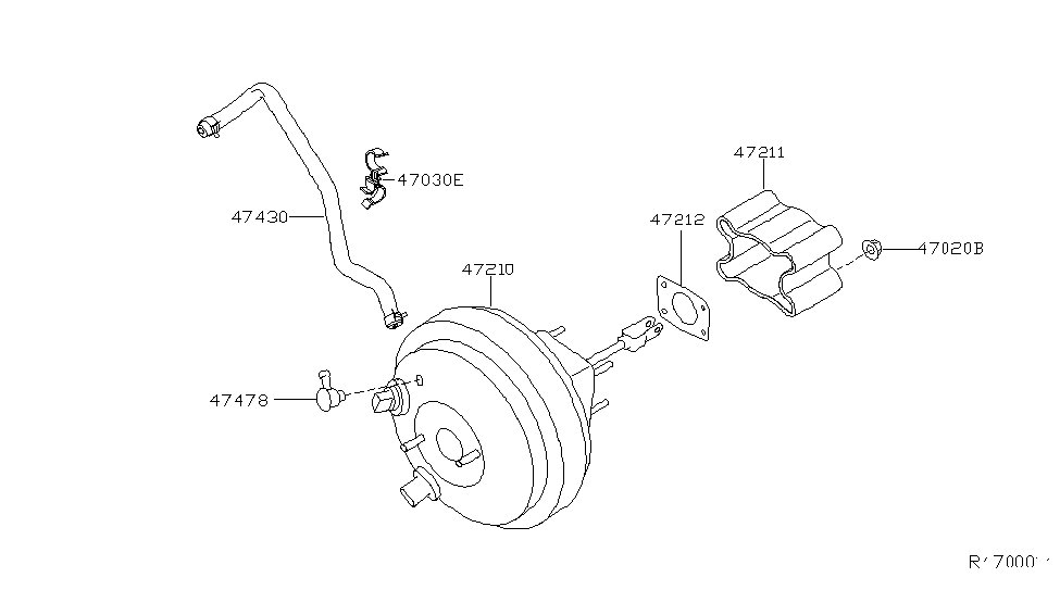 2005 Nissan Armada Brake Servo & Servo Control