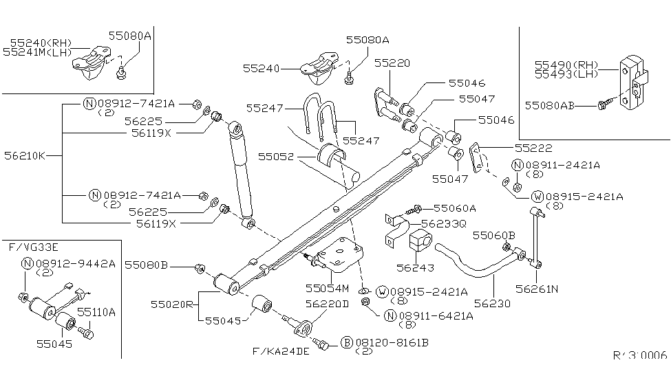 55047-01G10 - Genuine Nissan Parts