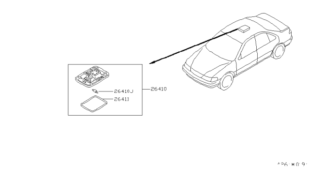 1997 Nissan Sentra Room Lamp Diagram