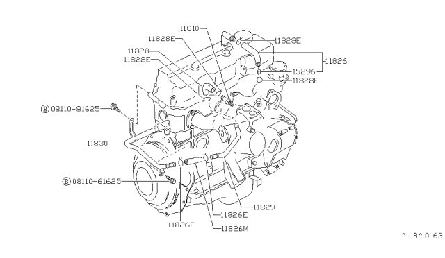 1989 Nissan Pathfinder Crankcase Ventilation Diagram 3