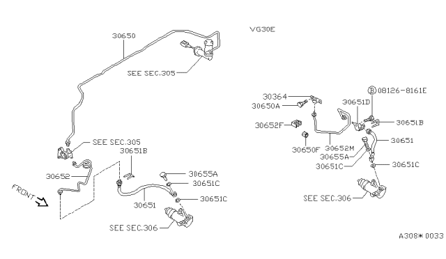 1994 Nissan Pathfinder Clutch Piping Diagram