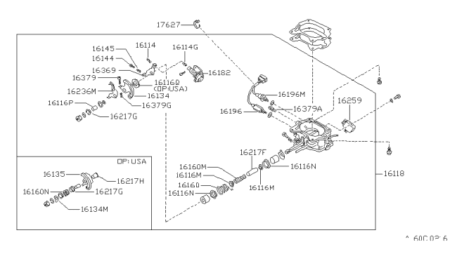 1988 Nissan Pathfinder Carburetor Diagram 3