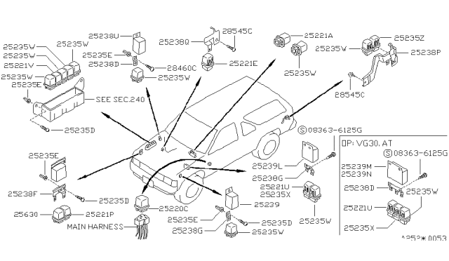 1993 Nissan Pathfinder Relay Diagram
