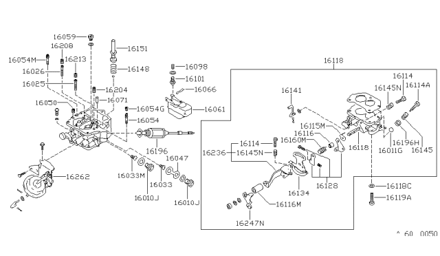 1980 Nissan Datsun 310 Carburetor Diagram 18