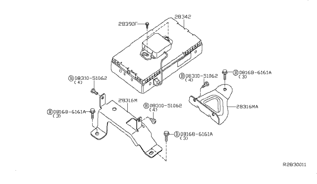 2009 Nissan Xterra Telephone Diagram 2