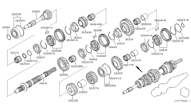 2007 Nissan Xterra Transmission Gear Diagram 4