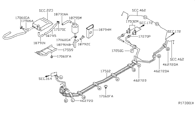 2002 Nissan Sentra Fuel Piping Diagram 3