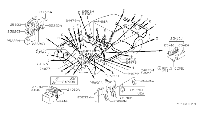 1985 Nissan Pulsar NX Wiring Diagram 3