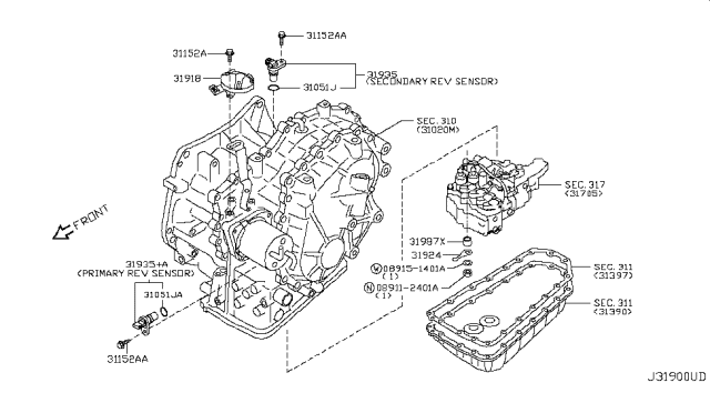 2013 Nissan Rogue Control Switch & System Diagram 1