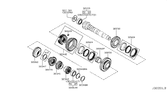 2012 Nissan Juke Transmission Gear Diagram 5
