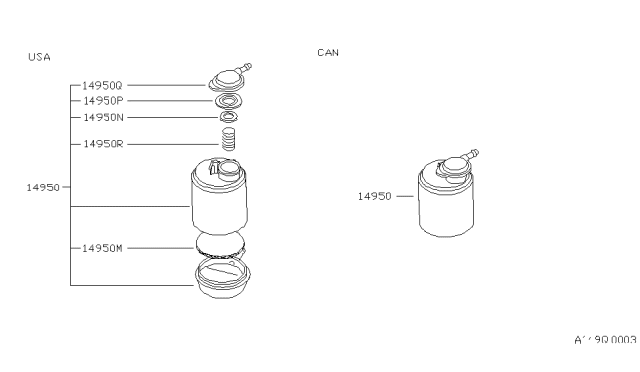 1983 Nissan 720 Pickup Air Pollution Control Diagram 4