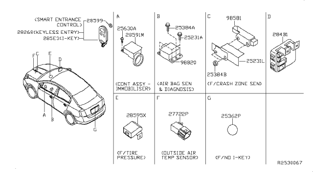 2007 Nissan Sentra Electrical Unit Diagram 4