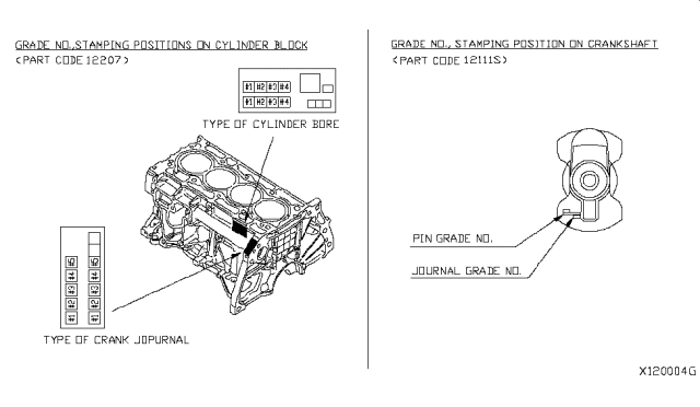 2009 Nissan Sentra Piston,Crankshaft & Flywheel Diagram 7