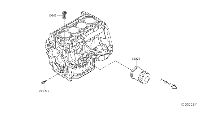 2017 Nissan NV Lubricating System Diagram 3