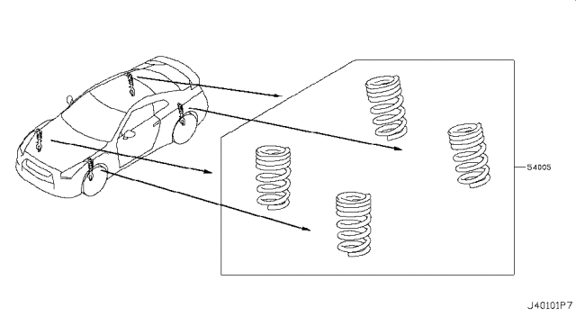 2019 Nissan GT-R Front Suspension Diagram 5