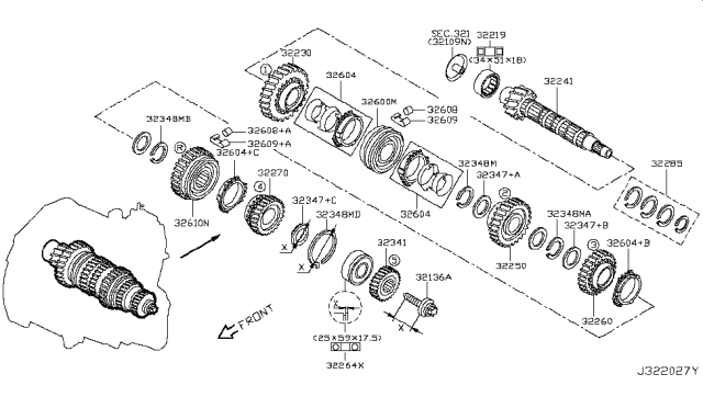2017 Nissan Versa Transmission Gear Diagram 2