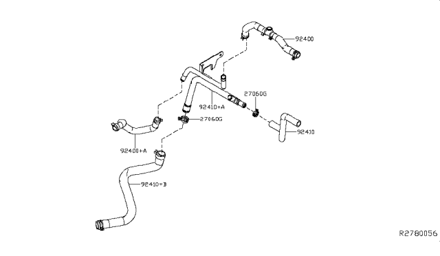 2018 Nissan Titan Heater Piping Diagram 1