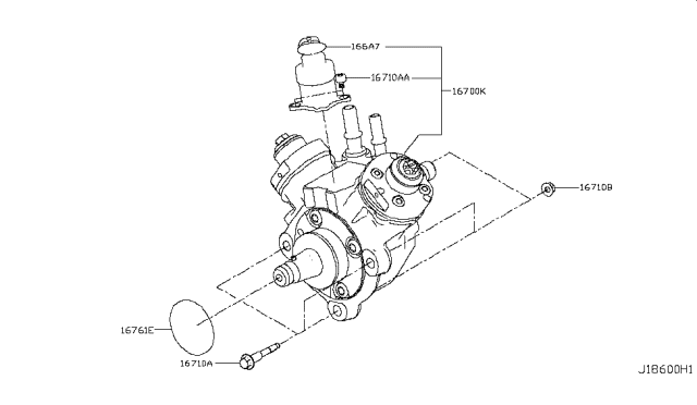 2017 Nissan Titan Fuel Injection Pump Diagram