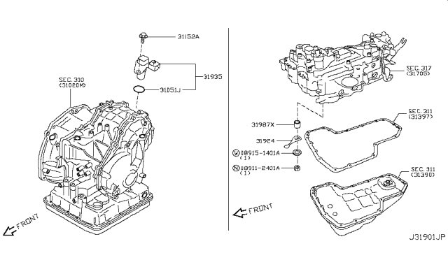 2007 Nissan Versa Control Switch & System Diagram 2