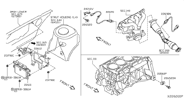 2010 Nissan Versa Engine Control Module Diagram 1