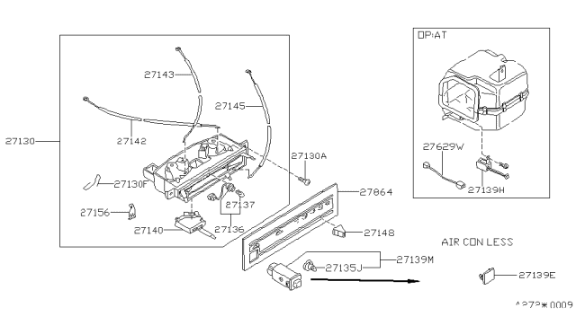 1989 Nissan Sentra FINISHER Control Diagram for 27570-60A01